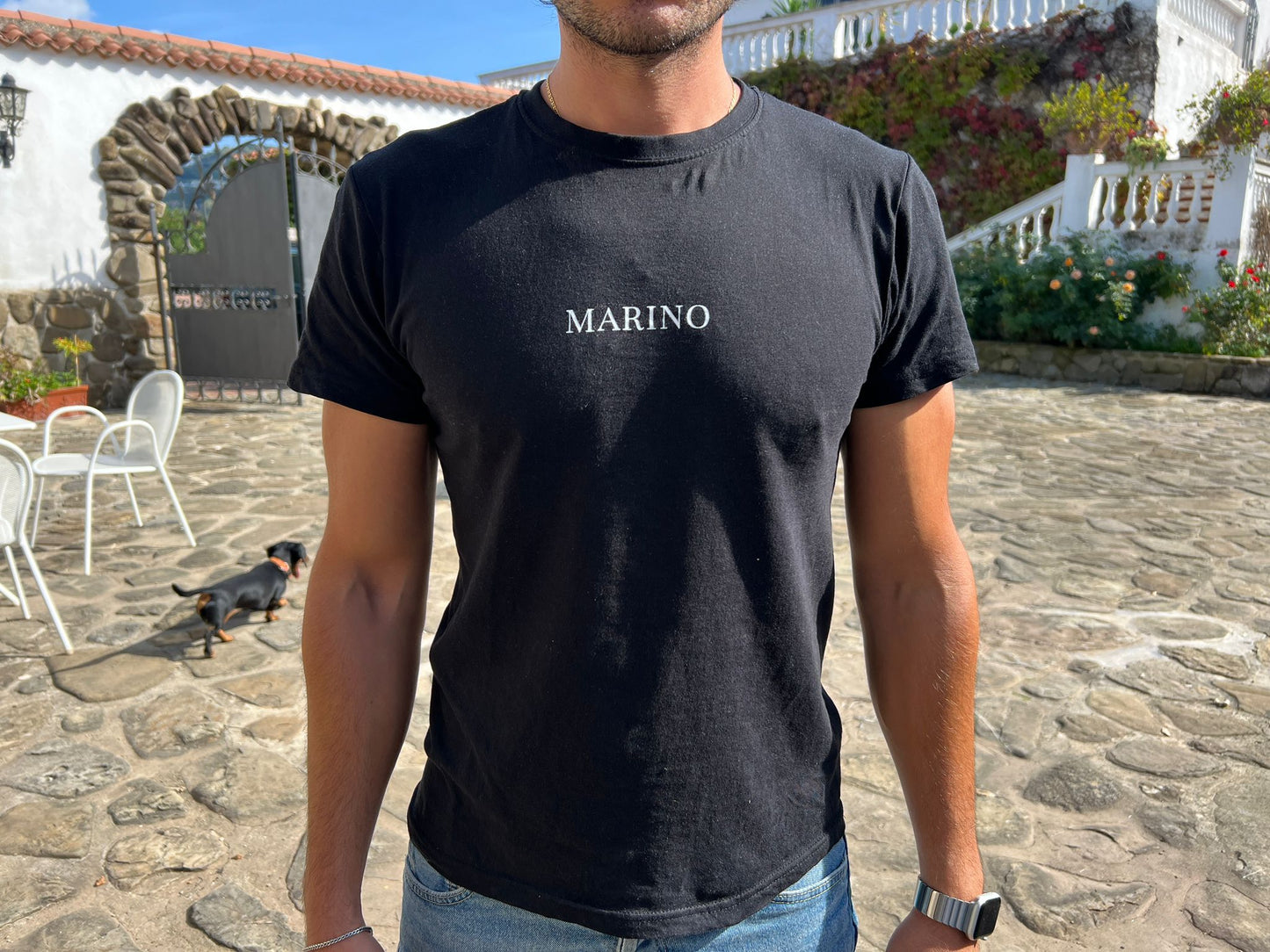 T-shirt short sleeves - Marino